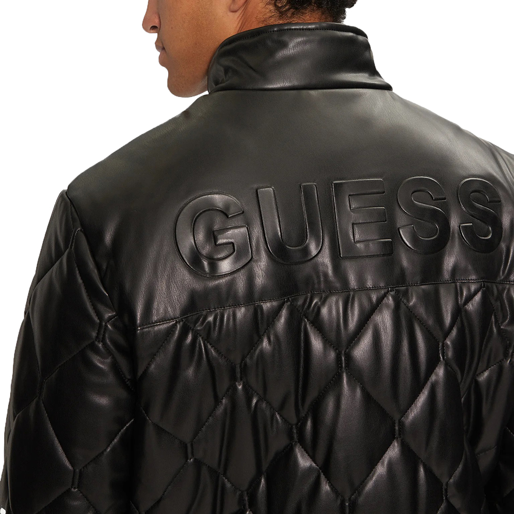 GUESS QUILTED PU LEATHER J ΜΠΟΥΦΑΝ ΑΝΔΡΙΚΟ M4BL28WGJ60 3