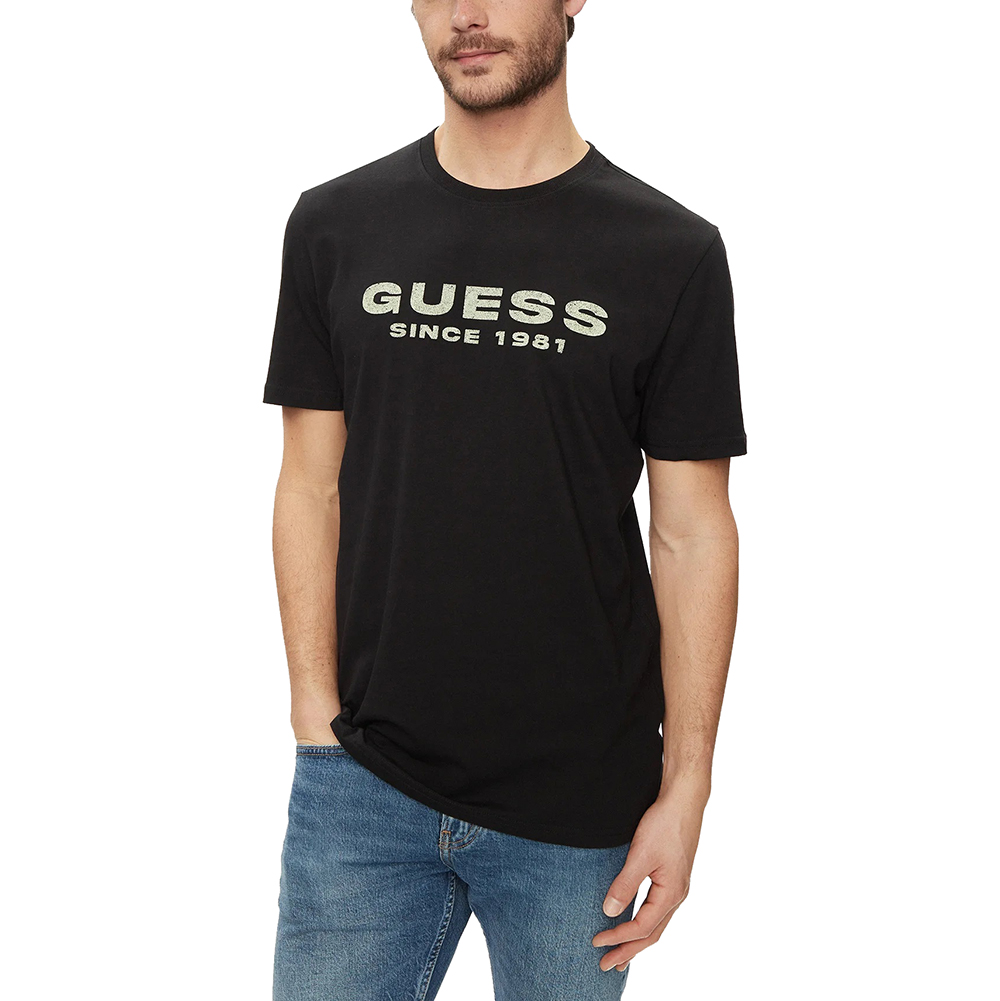 GUESS SS CN GUESS LOGO TEE ΜΠΛΟΥΖΑ ΑΝΔΡΙΚΟ M4GI61J1314 1