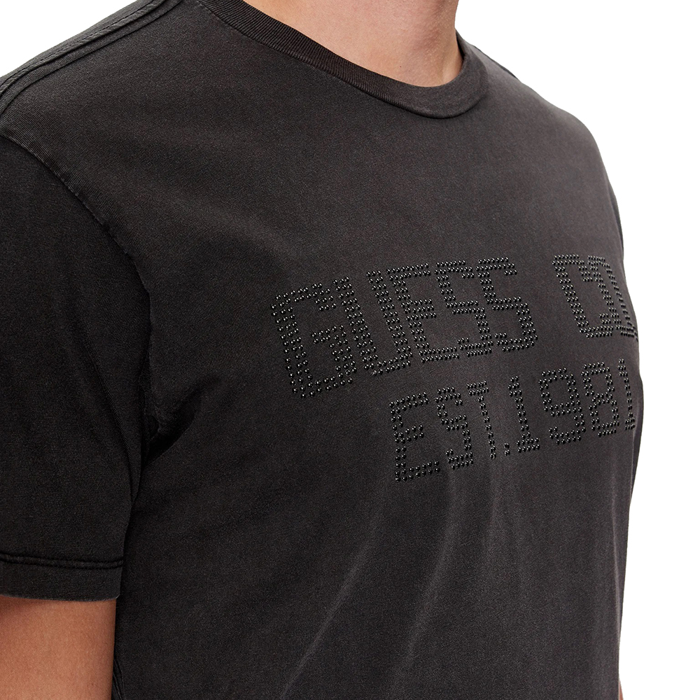 GUESS SS CN STUDS VINTAGE TEE ΜΠΛΟΥΖΑ  ΑΝΔΡΙΚΟ M4RI02I3Z14 3