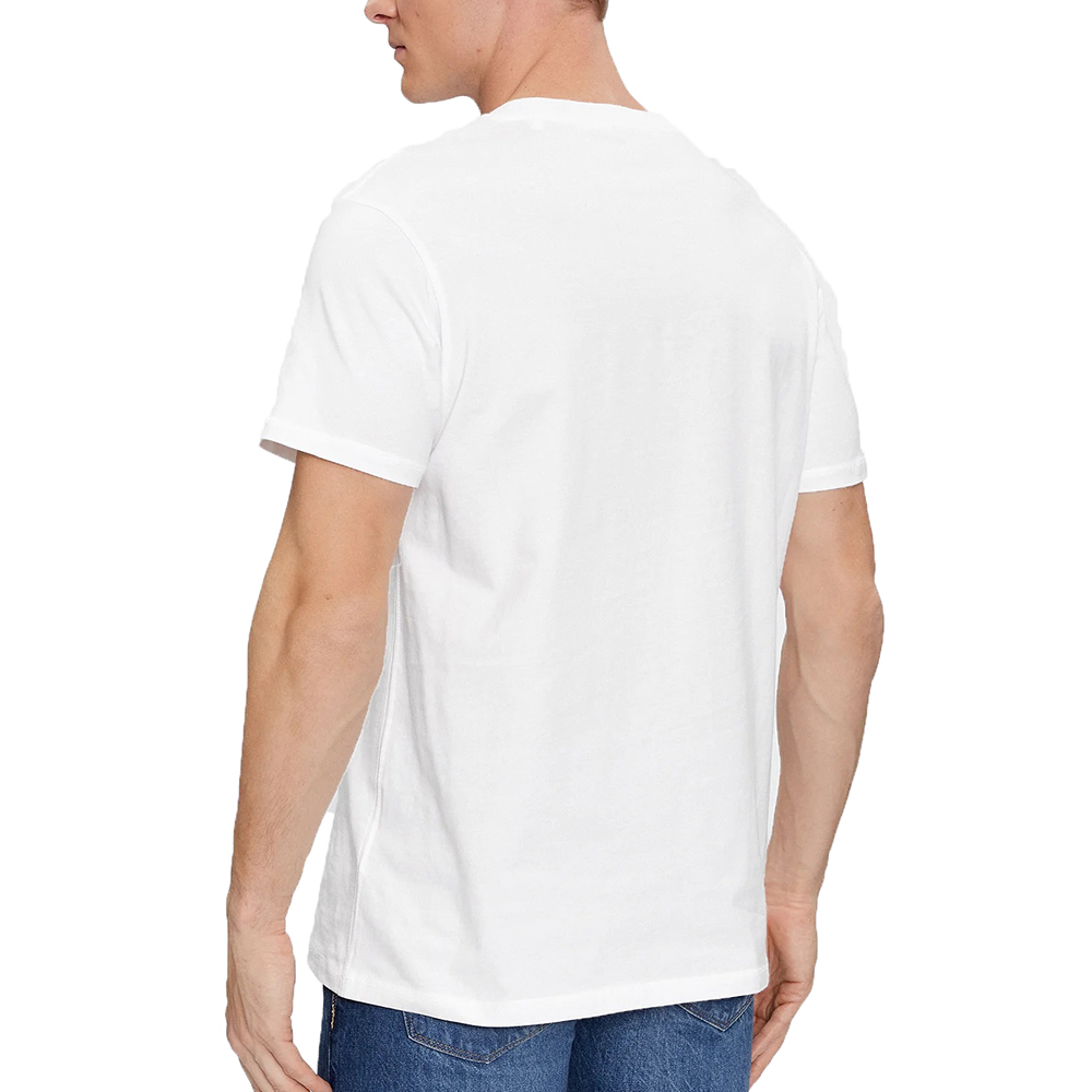 GUESS SS CN TRIANGLE EMBRO TEE ΜΠΛΟΥΖΑ  ΑΝΔΡΙΚΟ M4RI27K8FQ4 2