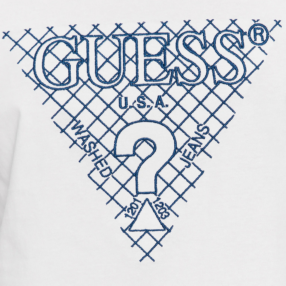 GUESS SS CN TRIANGLE EMBRO TEE ΜΠΛΟΥΖΑ  ΑΝΔΡΙΚΟ M4RI27K8FQ4 3