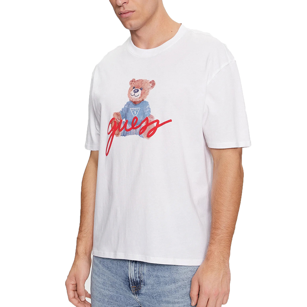 GUESS SS BSC GUESS BEAR TEE ΜΠΛΟΥΖΑ  ΑΝΔΡΙΚΟ M4RI81K9RM1 1