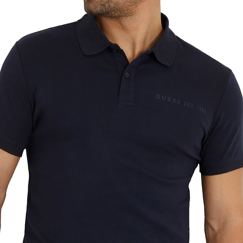 GUESS NOLAN SS POLO ΜΠΛΟΥΖΑ ΑΝΔΡΙΚΟ M4RP66KBL51 3