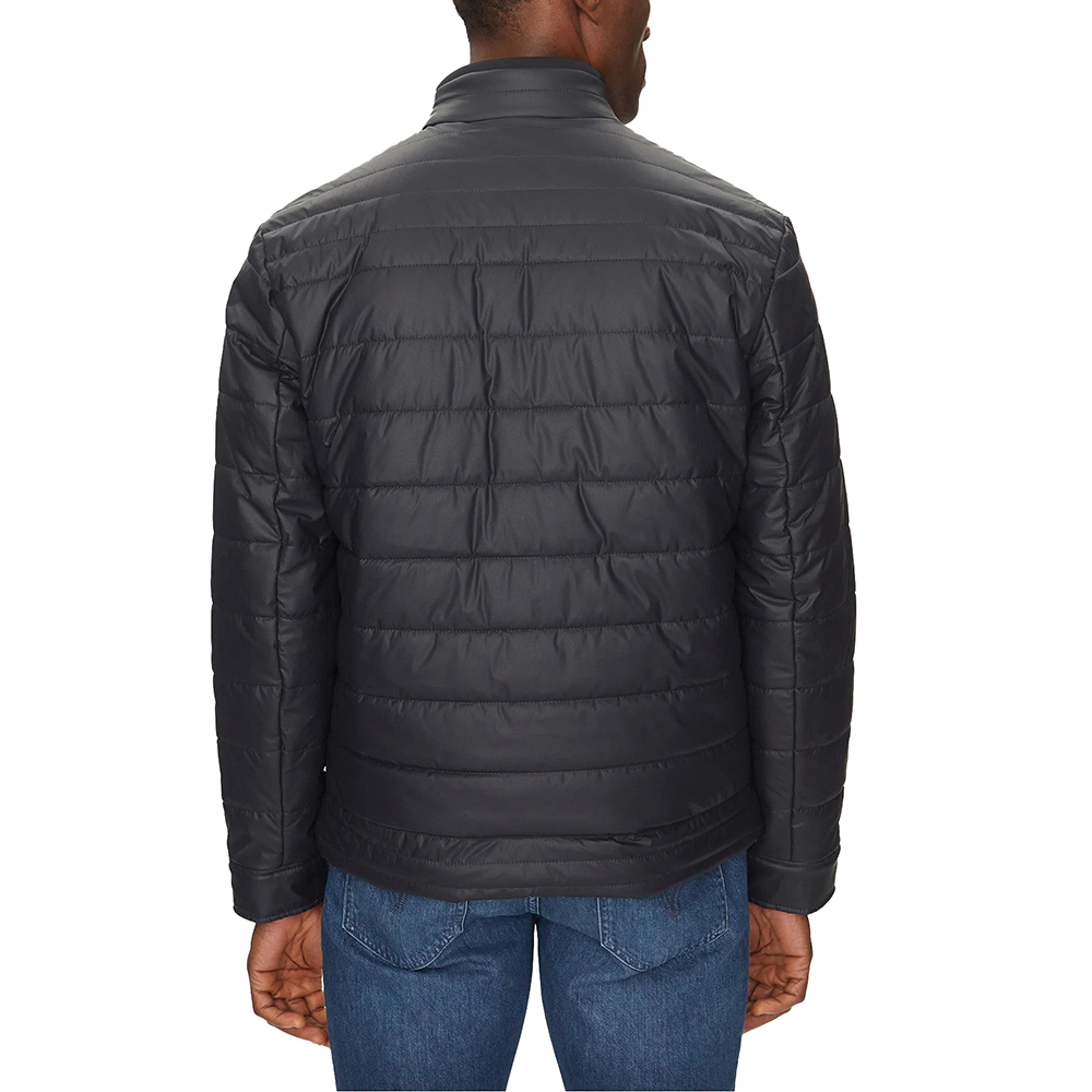 GUESS LOGO STRETCH PADDED PU JACKET ΜΠΟΥΦΑΝ ΑΝΔΡΙΚΟ M4YL16WFHD0 2
