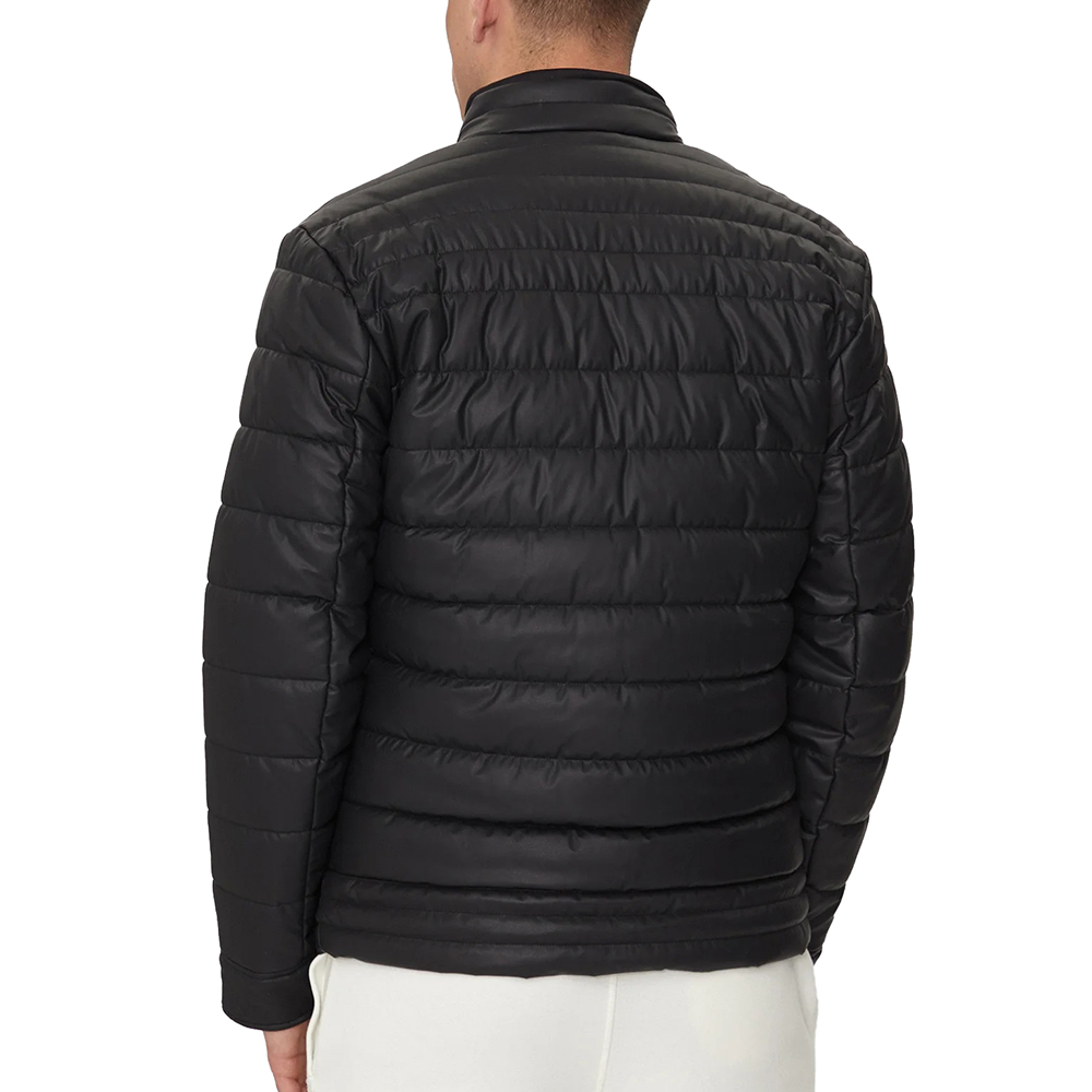 GUESS LOGO STRETCH PADDED PU JACKET ΜΠΟΥΦΑΝ ΑΝΔΡΙΚΟ M4YL16WFHD0 2
