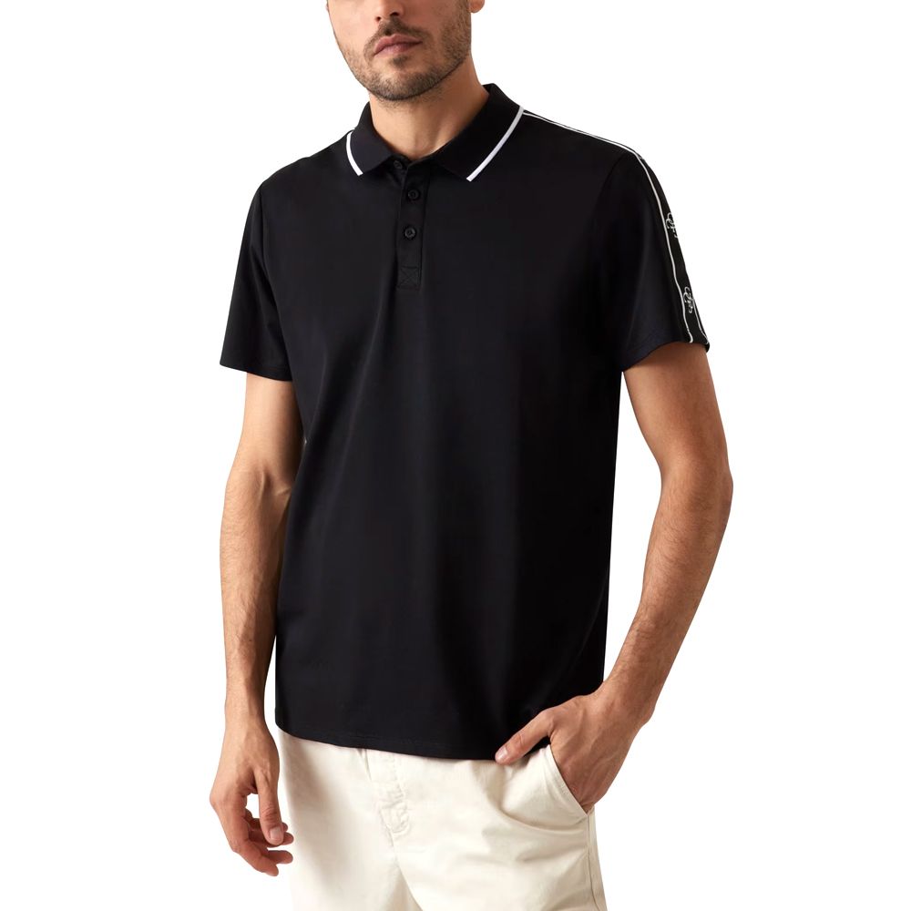 GUESS SS GUESS QUATTRO G TAPE POLO ΜΠΛΟΥΖΑ ΑΝΔΡΙΚΟ M4YP40KARS0 1