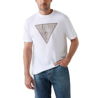 GUESS CN SS TRIANGLE LOGO TEE ΜΠΛΟΥΖΑ ΑΝΔΡΙΚΟ M5BI04I3Z14