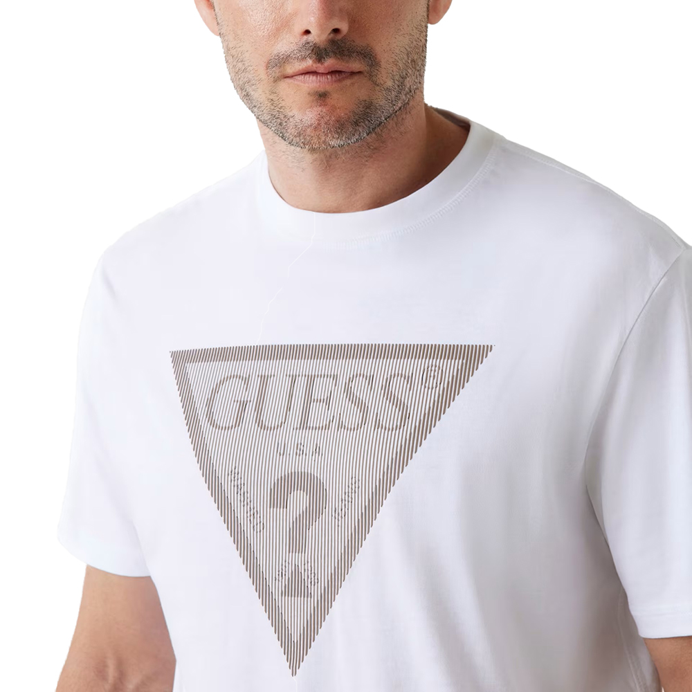 GUESS CN SS TRIANGLE LOGO TEE ΜΠΛΟΥΖΑ ΑΝΔΡΙΚΟ M5BI04I3Z14 2