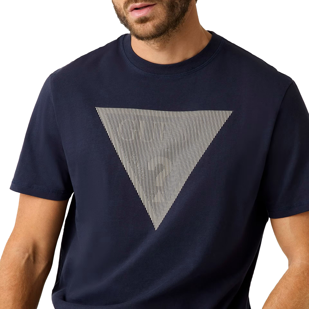 GUESS CN SS TRIANGLE LOGO TEE ΜΠΛΟΥΖΑ ΑΝΔΡΙΚΟ M5BI04I3Z14 2