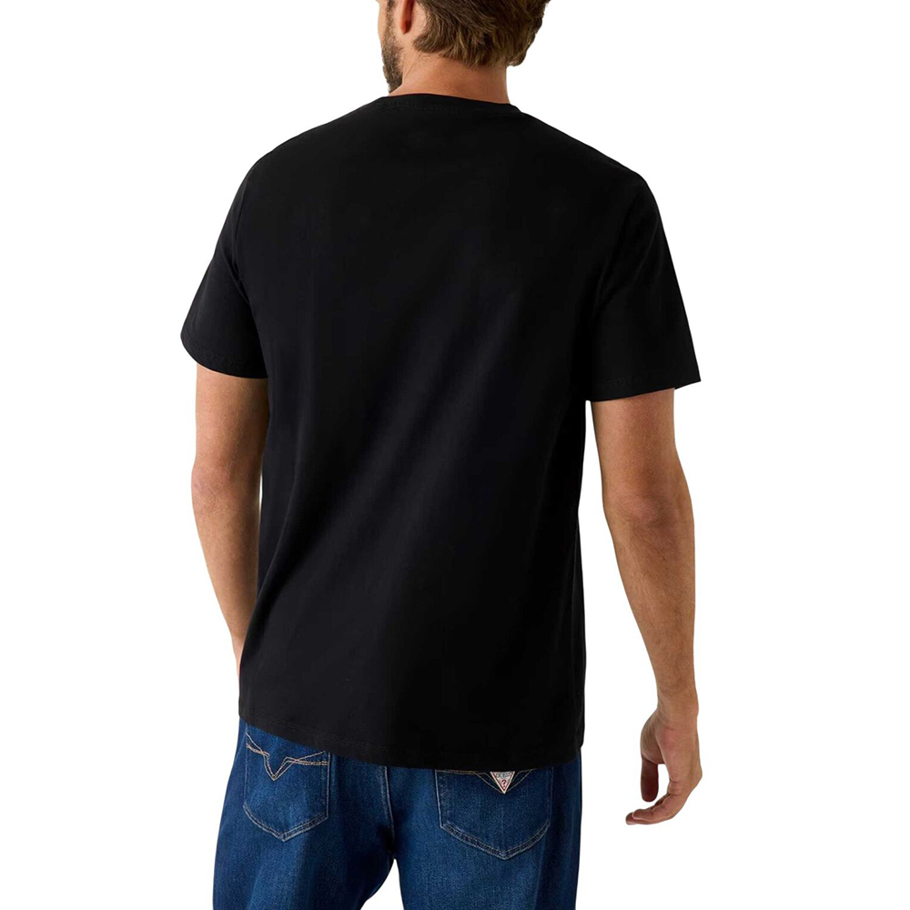 GUESS CN SS TRIANGLE LOGO TEE ΜΠΛΟΥΖΑ ΑΝΔΡΙΚΟ M5BI04I3Z14 2