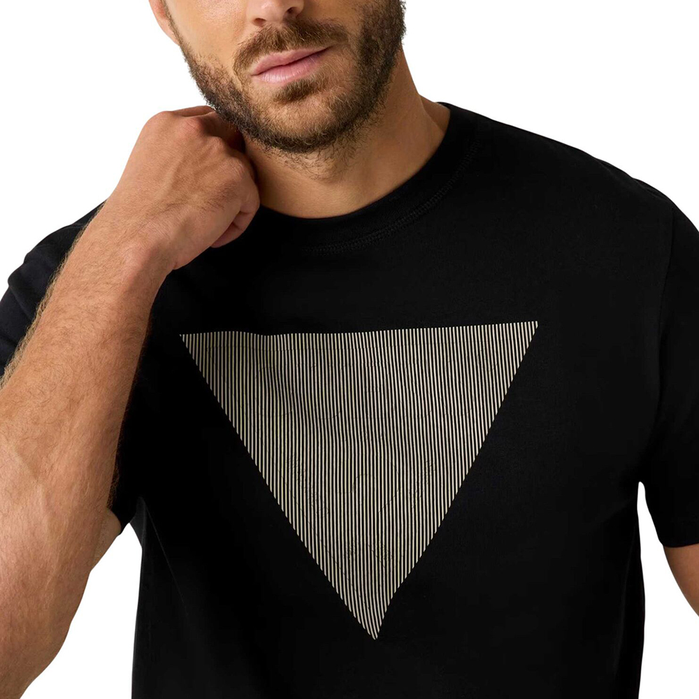 GUESS CN SS TRIANGLE LOGO TEE ΜΠΛΟΥΖΑ ΑΝΔΡΙΚΟ M5BI04I3Z14 3