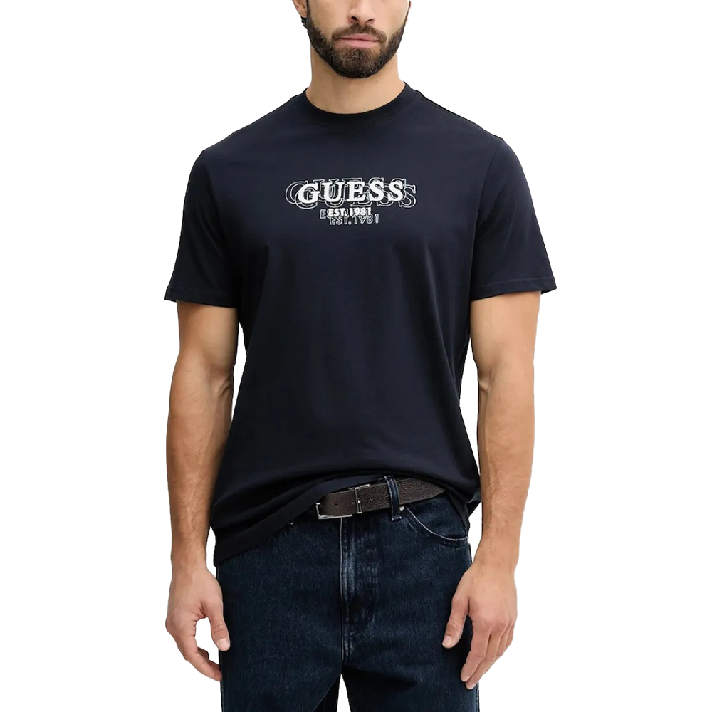 GUESS CN SS SMALL LOGO TEE ΜΠΛΟΥΖΑ ΑΝΔΡΙΚΟ M5BI05I3Z14 1