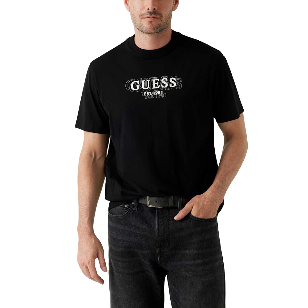 GUESS CN SS SMALL LOGO TEE ΜΠΛΟΥΖΑ ΑΝΔΡΙΚΟ M5BI05I3Z14 1