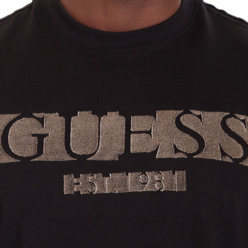 GUESS CN LS FLOCK LOGO TEE ΜΠΛΟΥΖΑ ΑΝΔΡΙΚΟ M5BI10K8FQ4 3