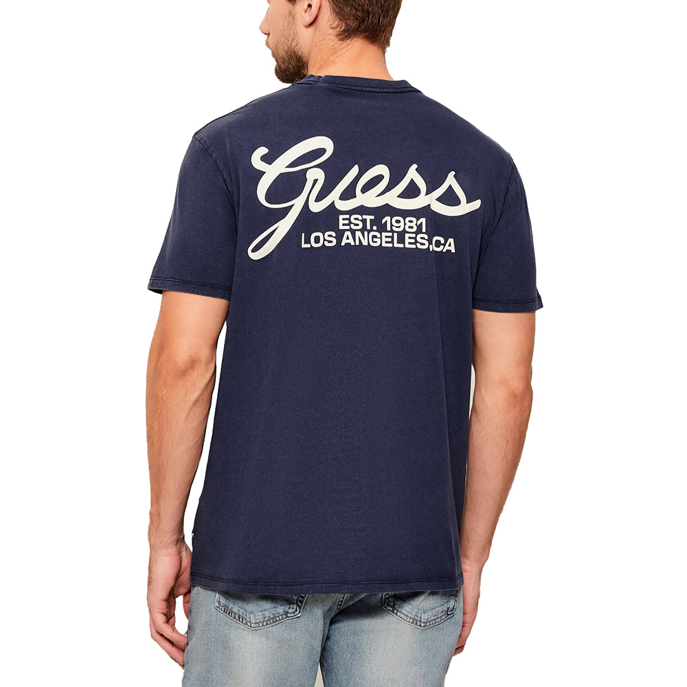 GUESS SS BSC SCRIPT LOGO TEE ΜΠΛΟΥΖΑ ΑΝΔΡΙΚΟ M5BI70I3Z14 1