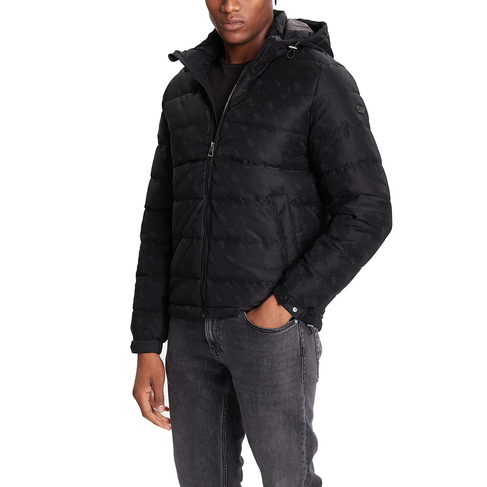 GUESS MONOGRAM PUFFA JACKET ΜΠΟΥΦΑΝ ΑΝΔΡΙΚΟ M5BL0BW2322 1