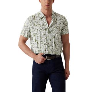 GUESS SS ECOR RAYON OIL PALM SHIRT ΠΟΥΚΑΜΙΣΟ ΑΝΔΡΙΚΟ M5GH75WD4Z2