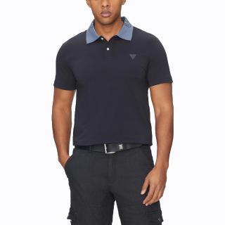 GUESS NOLAN SS POLO ΠΛΕΚΤΟ ΑΝΔΡΙΚΟ M5GP66J1314