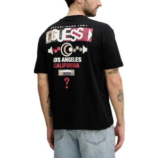 GUESS SS CN ABSTRACT GUESS TRIANGLE ΜΠΛΟΥΖΑ ΑΝΔΡΙΚΟ M5RI03I3Z14