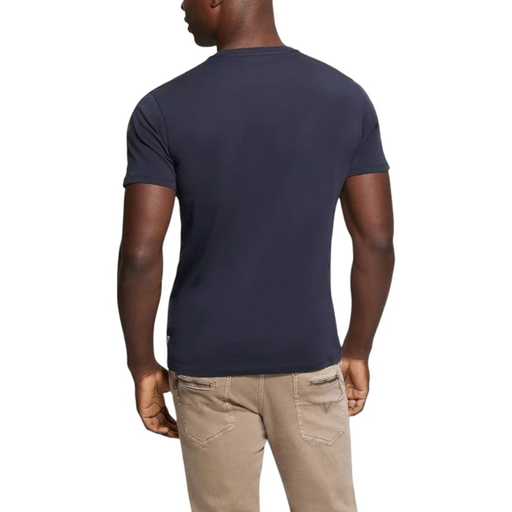 GUESS SS BSC VELVET LOGO TEE ΜΠΛΟΥΖΑ ΑΝΔΡΙΚΟ M5RI50K9RM1 2