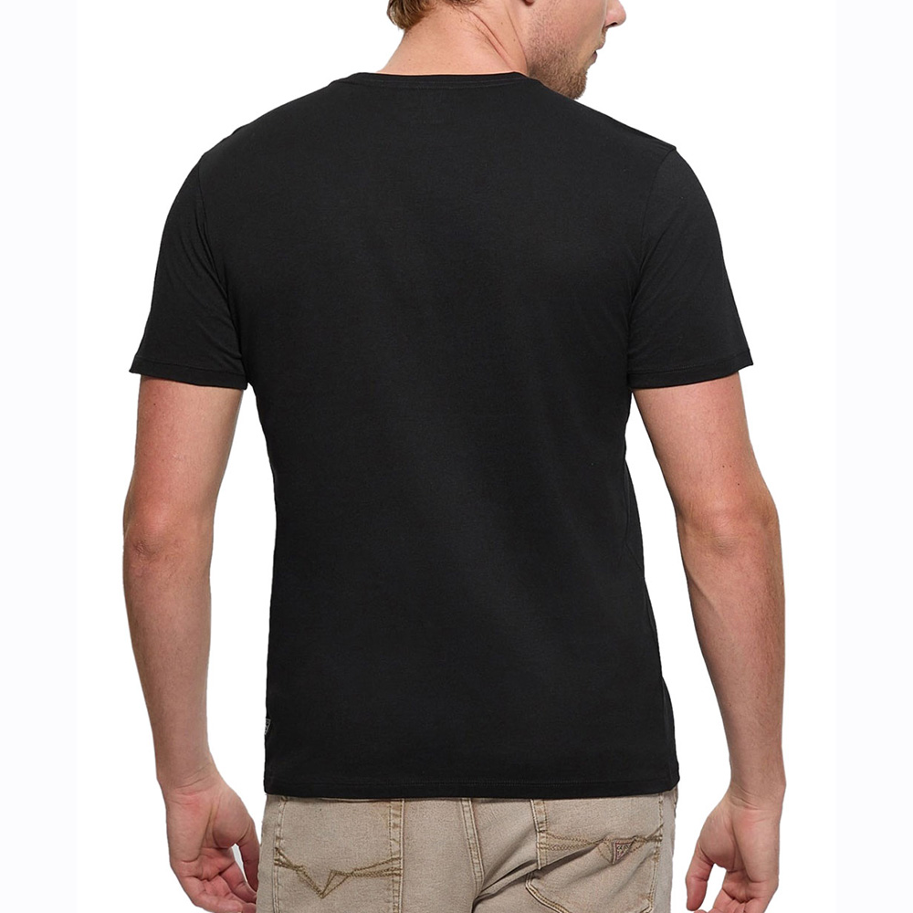 GUESS SS BSC VELVET LOGO TEE ΜΠΛΟΥΖΑ ΑΝΔΡΙΚΟ M5RI50K9RM1 2