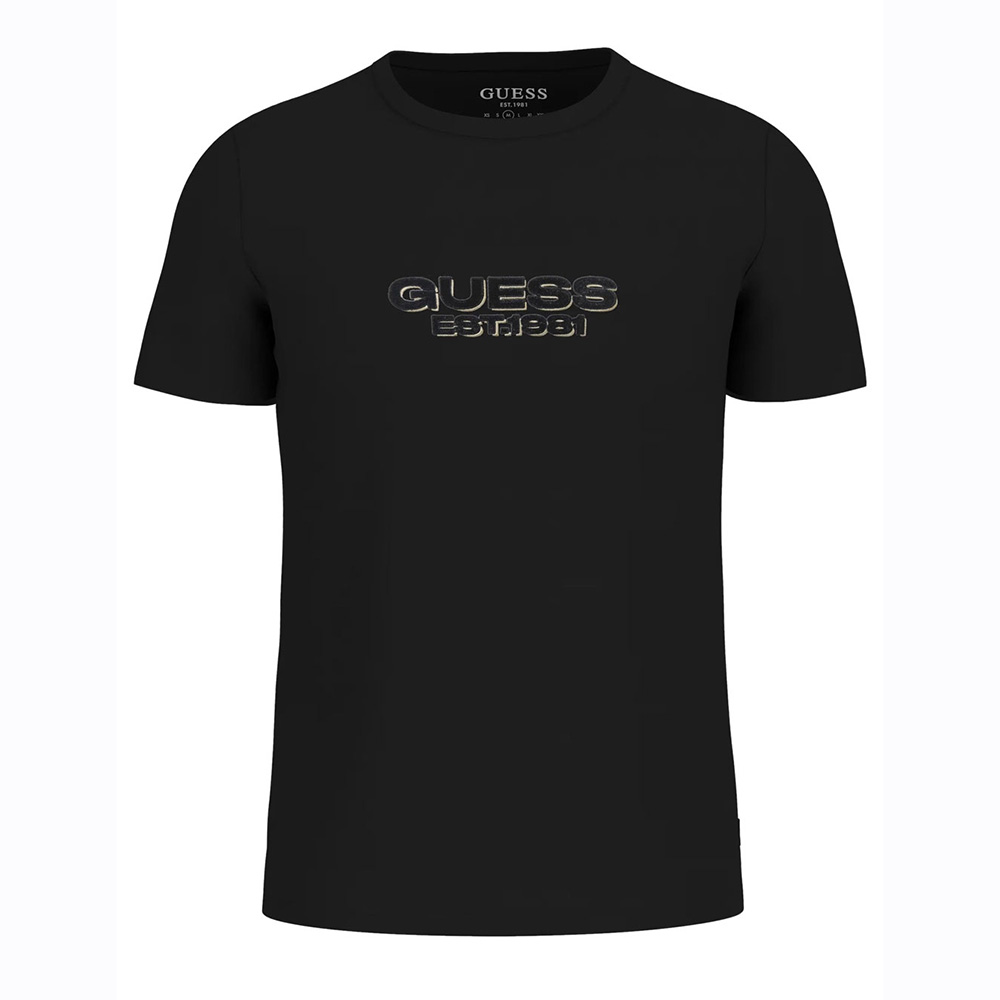 GUESS SS BSC VELVET LOGO TEE ΜΠΛΟΥΖΑ ΑΝΔΡΙΚΟ M5RI50K9RM1 3