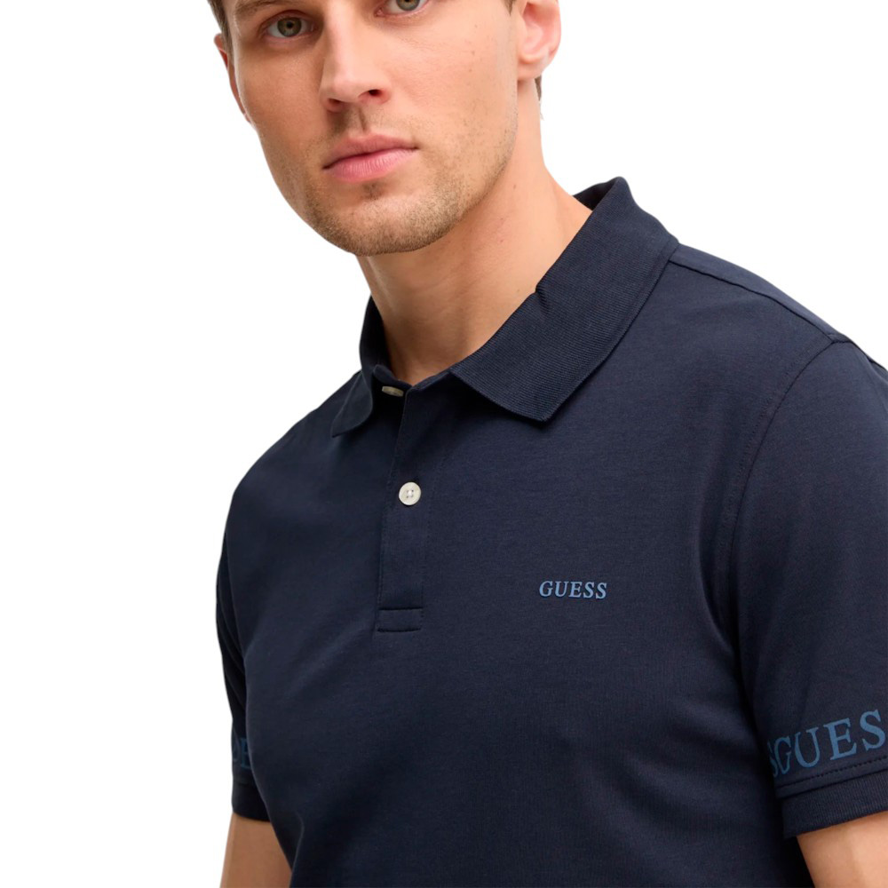 GUESS NOLAN SS POLO ΜΠΛΟΥΖΑ ΑΝΔΡΙΚΟ M5RP66J1314 2
