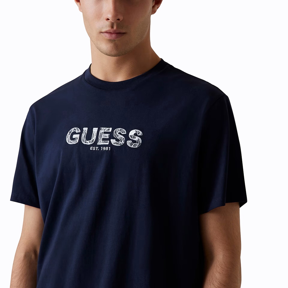 GUESS SS BSC GUESS EMBROIDERY LOGO ΜΠΛΟΥΖΑ ΑΝΔΡΙΚΟ M5YI41KBW41 3