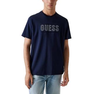GUESS SS BSC GUESS EMBOSSED LOGO TEE ΜΠΛΟΥΖΑ ΑΝΔΡΙΚΟ M5YI44KBW41