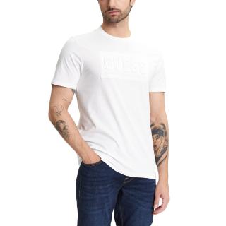 GUESS SS BSC GUESS EMBOSSED LOGO TEE ΜΠΛΟΥΖΑ ΑΝΔΡΙΚΟ M5YI44KBW41