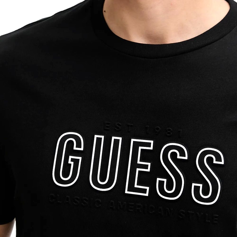 GUESS SS BSC GUESS EMBOSSED LOGO TEE ΜΠΛΟΥΖΑ ΑΝΔΡΙΚΟ M5YI44KBW41 3