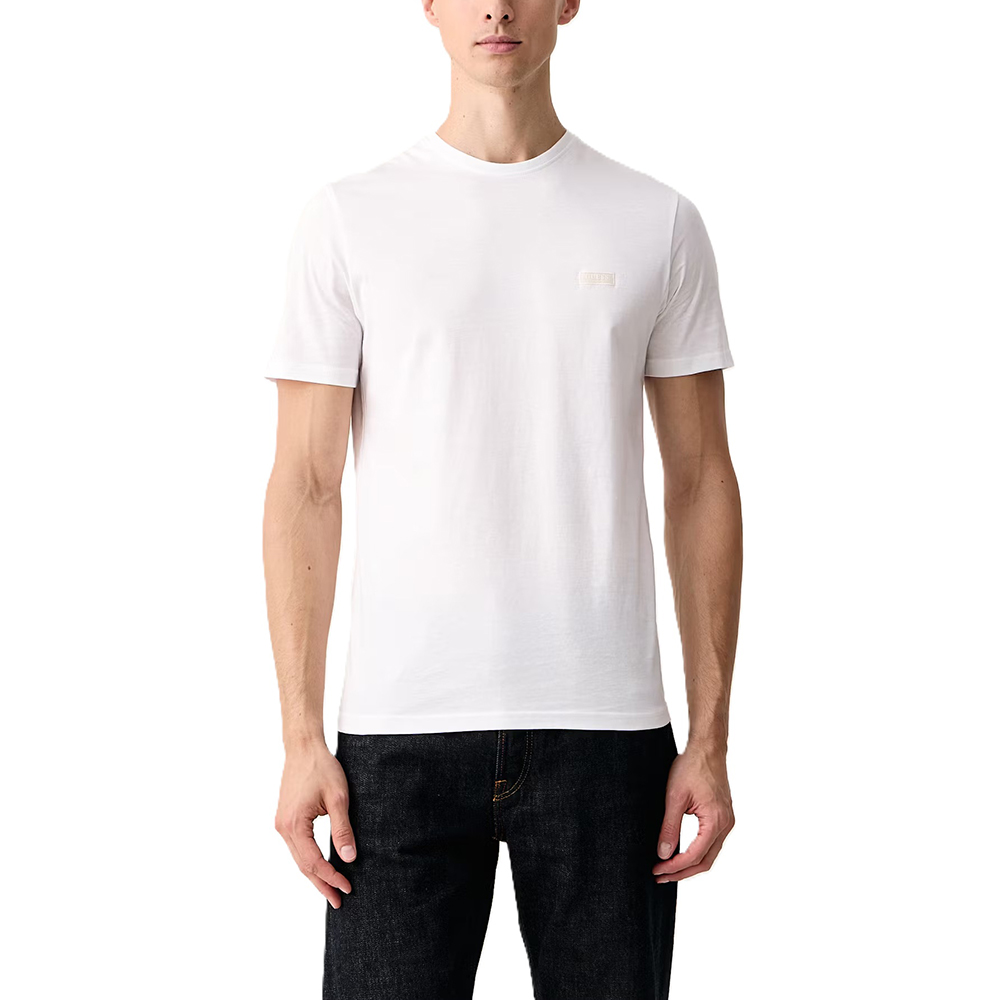 GUESS CN SS MERCERIZED SMALL LOGO TE ΜΠΛΟΥΖΑ ΑΝΔΡΙΚΟ M6BI43K6180 1