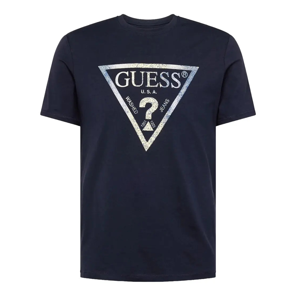 GUESS CN SS BIG TRIANGLE EMBROIDERY ΜΠΛΟΥΖΑ ΑΝΔΡΙΚΟ M6BI56K6193 3