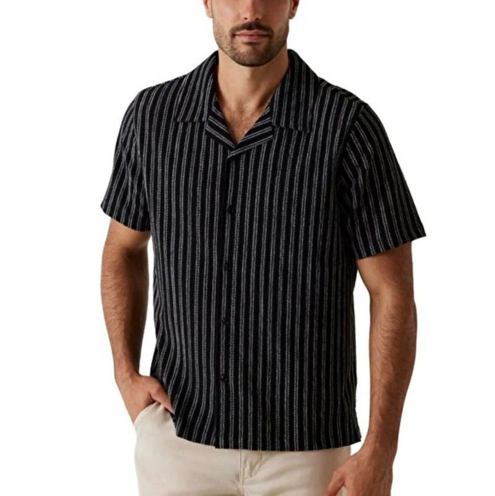 GUESS RESORT BLEND TEXTURED SS SHIRT ΜΠΛΟΥΖΑ ΑΝΔΡΙΚΟ M6GP30K3190 1