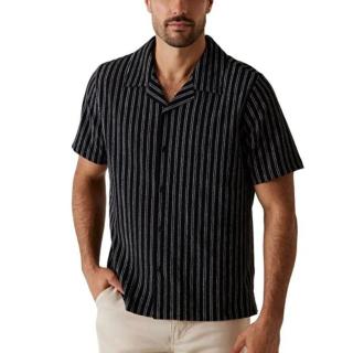 GUESS RESORT BLEND TEXTURED SS SHIRT ΜΠΛΟΥΖΑ ΑΝΔΡΙΚΟ M6GP30K3190