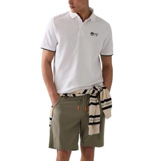 GUESS GUESSXNS - SS MINI LOGO POLO ΜΠΛΟΥΖΑ ΑΝΔΡΙΚΟ M6GP47K3323