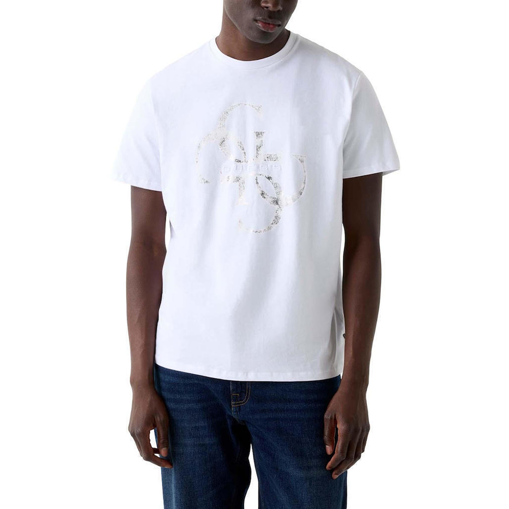 GUESS SS BSC SHIMMER QUATTRO G TEE ΜΠΛΟΥΖΑ ΑΝΔΡΙΚΟ M6RI03I3Z14 1