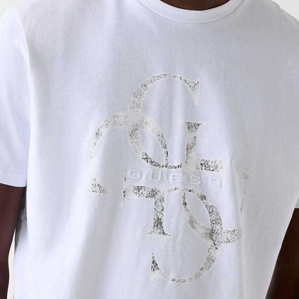 GUESS SS BSC SHIMMER QUATTRO G TEE ΜΠΛΟΥΖΑ ΑΝΔΡΙΚΟ M6RI03I3Z14 3