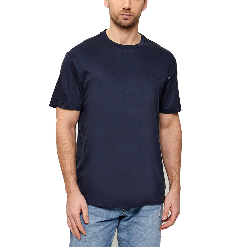 GUESS CN SS LUXE JERSEY T-SHIRT ΜΠΛΟΥΖΑ ΑΝΔΡΙΚΟ M6RI49KE722 1