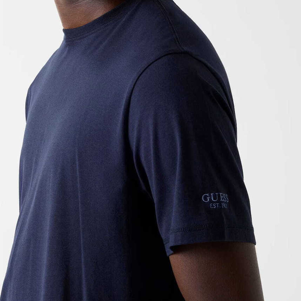 GUESS SS CN ARM LOGO SCRIPT TEE ΜΠΛΟΥΖΑ ΑΝΔΡΙΚΟ M6RI62JR06K 3