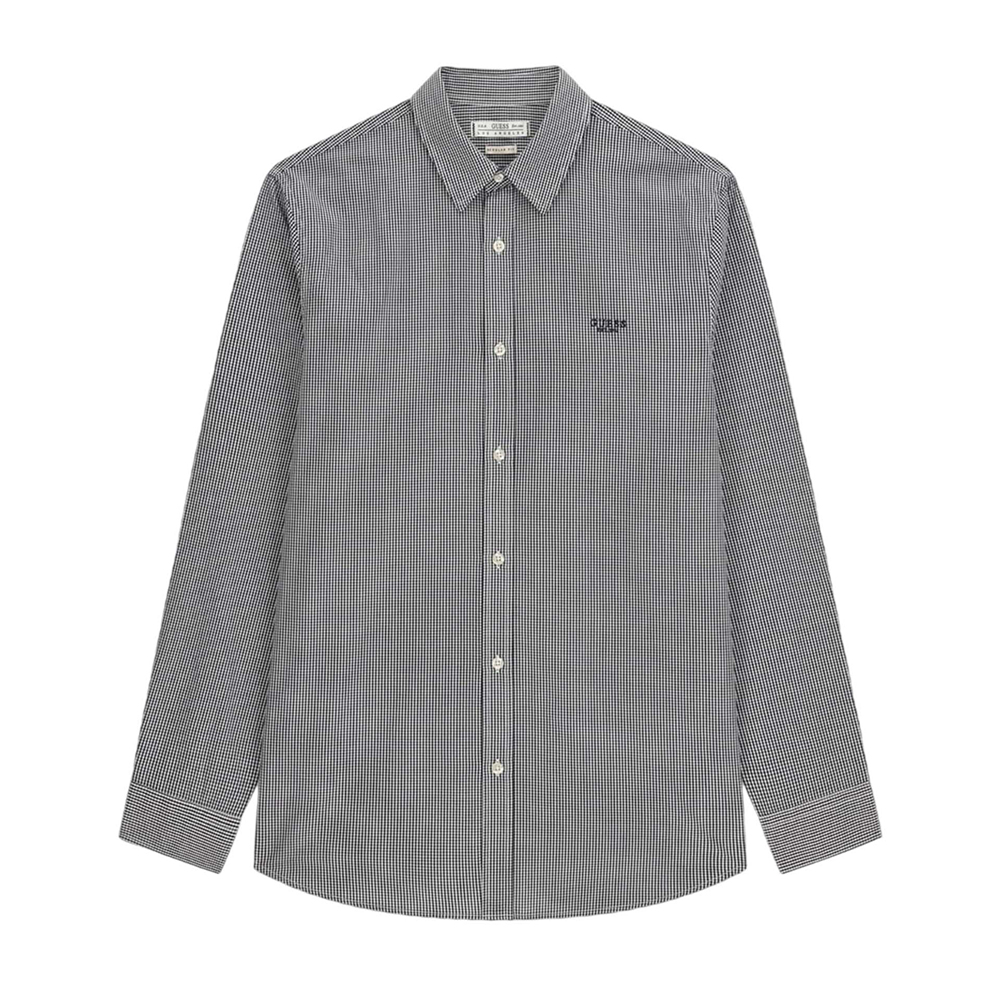 GUESS LS YARN DYED VICY SHIRT ΠΟΥΚΑΜΙΣΟ ΑΝΔΡΙΚΟ M6YH28W2886 4