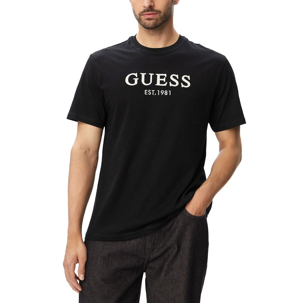 GUESS CN SS GUESS LOGO EMBROIDERY TE ΜΠΛΟΥΖΑ ΑΝΔΡΙΚΟ M6YI41K4227 1
