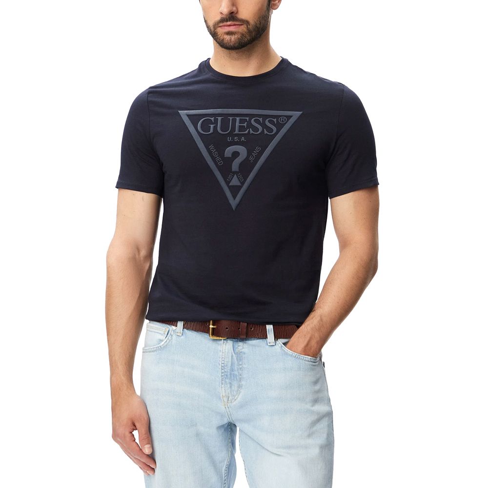GUESS CN SS CORE TRIANGLE LOGO TEE ΜΠΛΟΥΖΑ ΑΝΔΡΙΚΟ M6YI71K3745 1