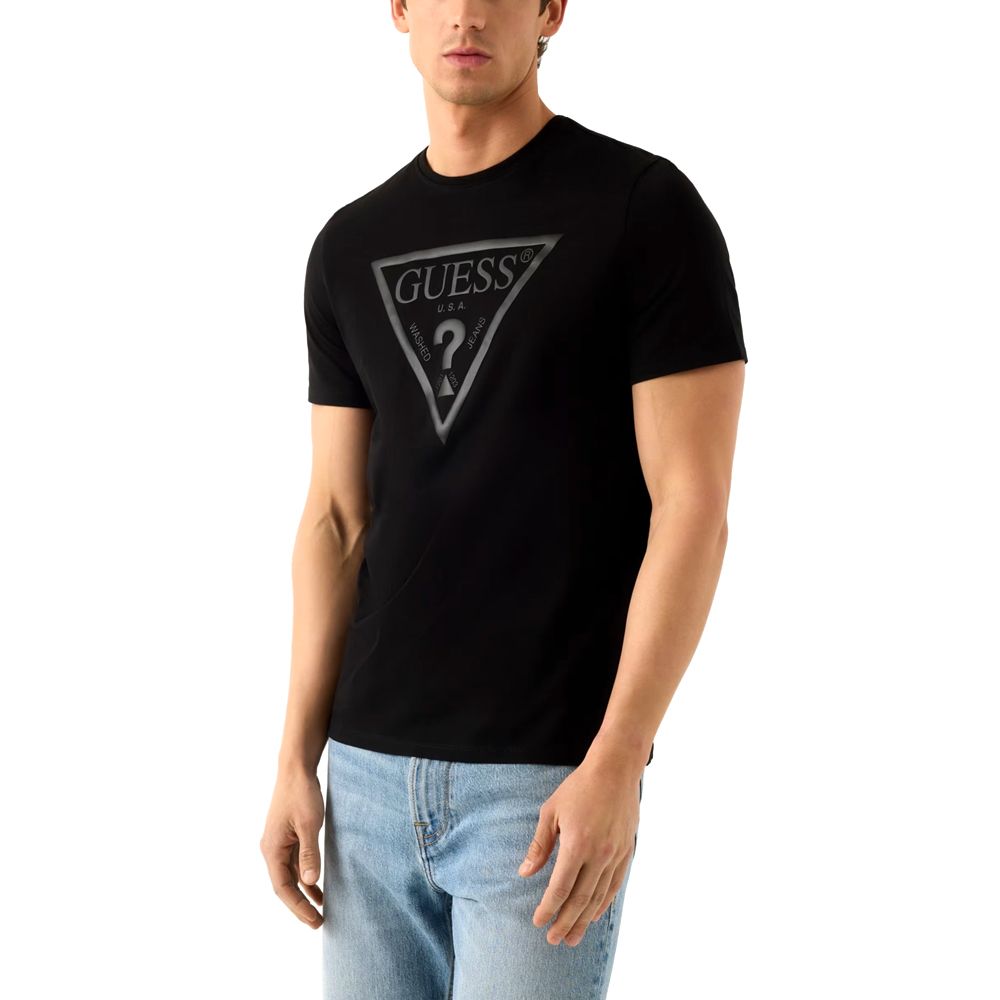 GUESS CN SS CORE TRIANGLE LOGO TEE ΜΠΛΟΥΖΑ ΑΝΔΡΙΚΟ M6YI71K3745 1