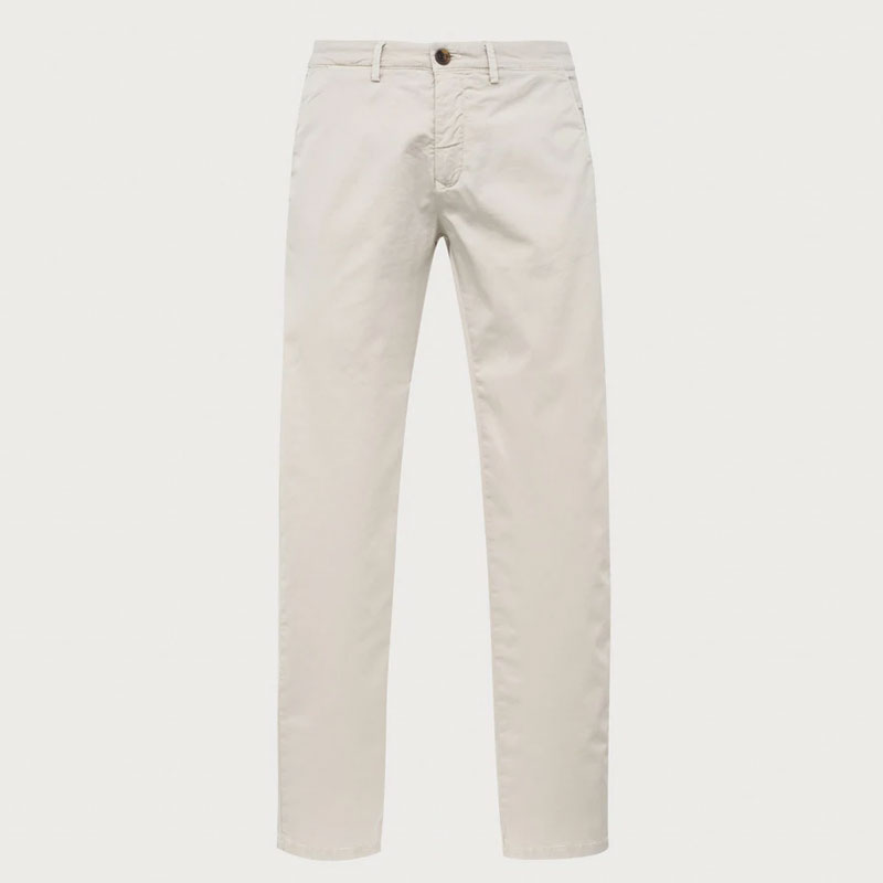 COTTON TWILL FIVE POCKETS PANTS