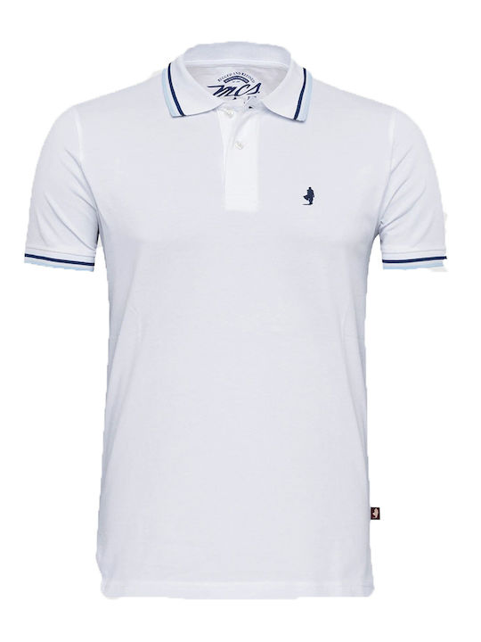 STRIPED COLLAR POLO