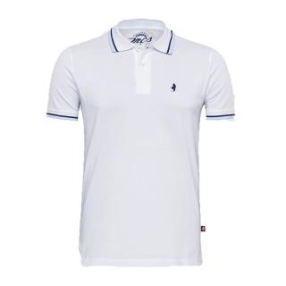 STRIPED COLLAR POLO