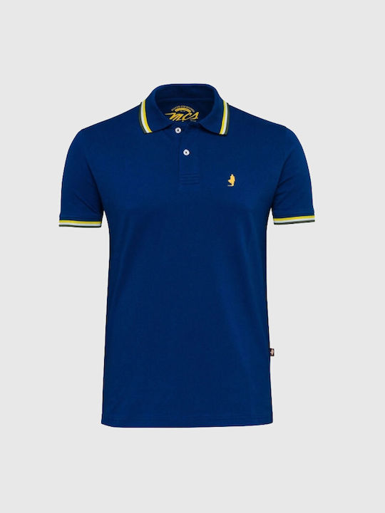 STRIPED COLLAR POLO