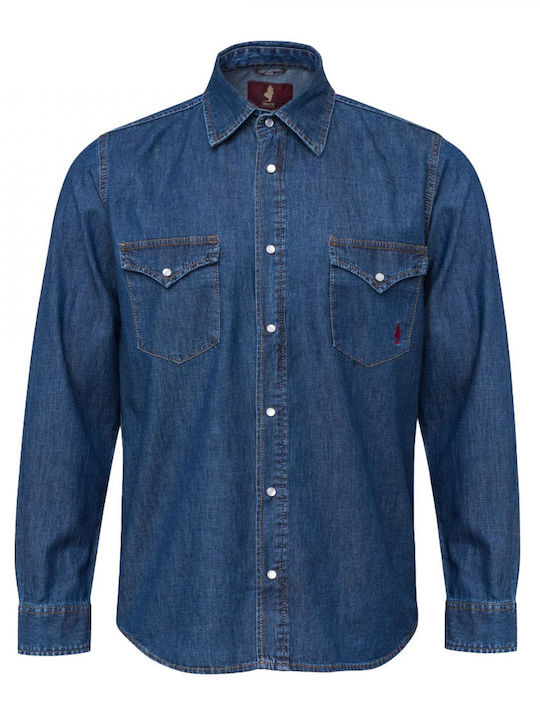 MALBORO LIGHT DENIM RODEO SHIRT 1