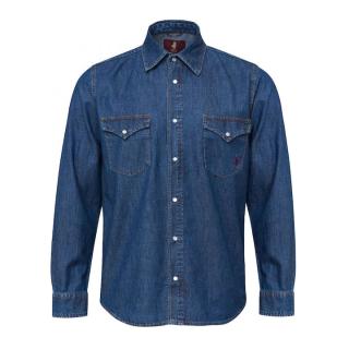 MALBORO LIGHT DENIM RODEO SHIRT